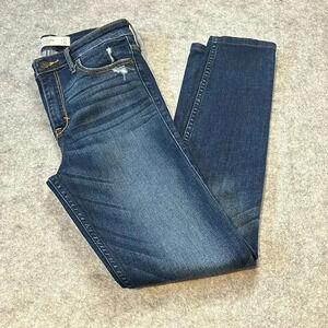 Abercrombie & Fitch Dark Blue Skinny Jeans
